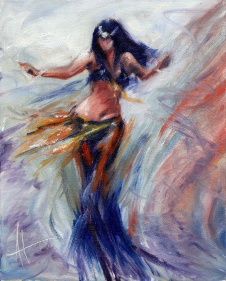 Восточная танцовщица анитра