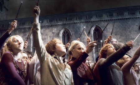 Палочки вверх хогвартс