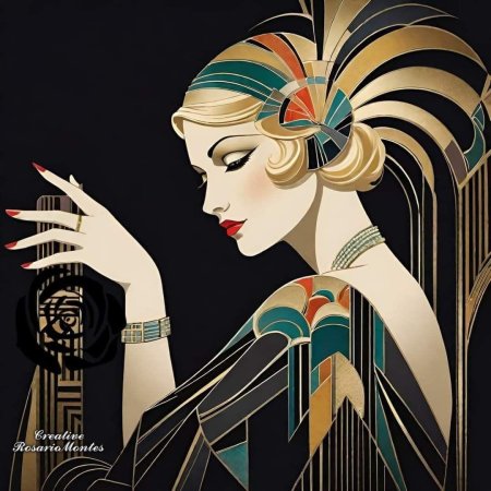 Картины в стиле арт деко