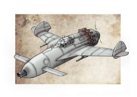Дизельпанк самолёт бомбордировщик