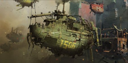 Ian mcque корабли стимпанк