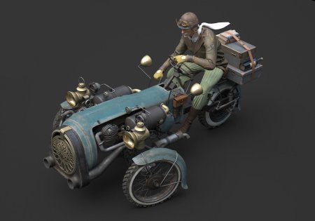 Трайк дизельпанк