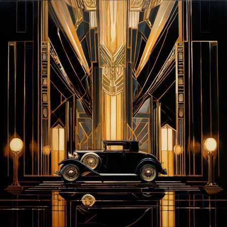 Картины в стиле арт деко