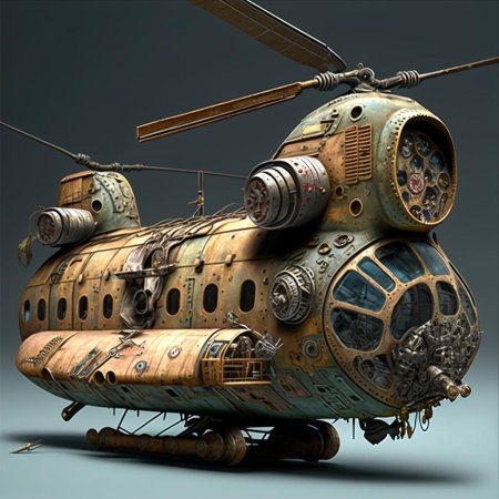 Стимпанк нейросеть