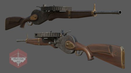 Дробовик дизельпанк