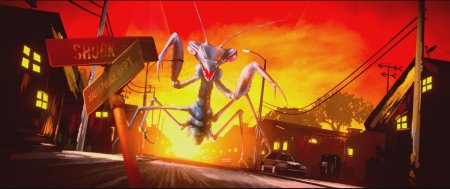 Гигантский богомол ужастики