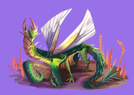 Богомол дракон мантис