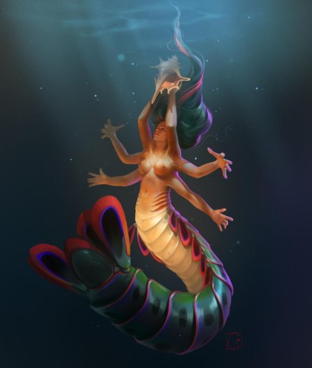 Лига легенд русалка