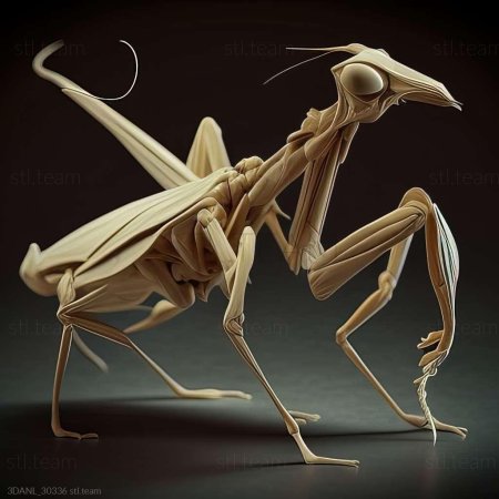 Богомол коричневый