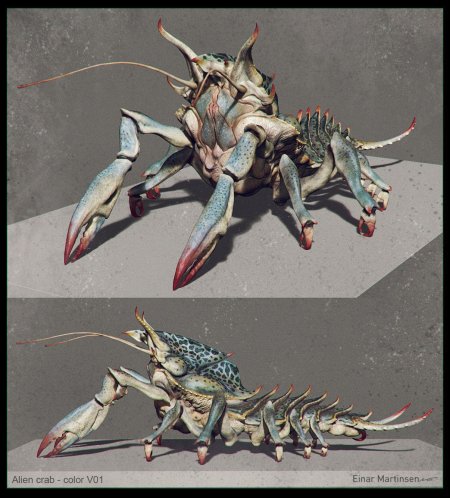 Инопланетный краб