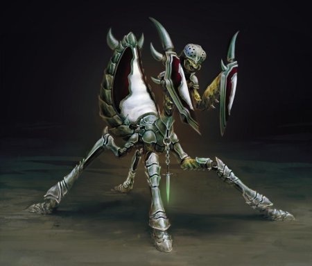 Богомол monster girl insectoid