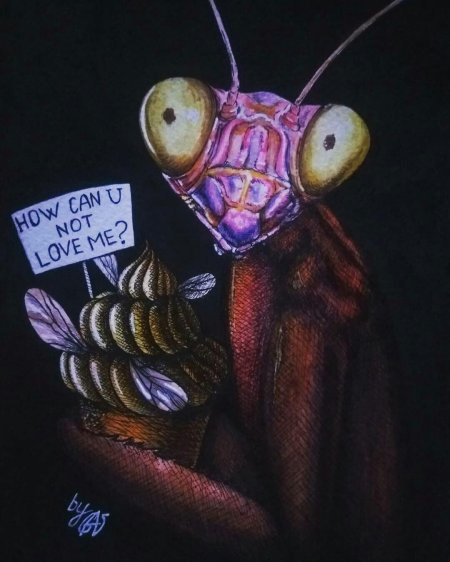 Насекомые в живописи