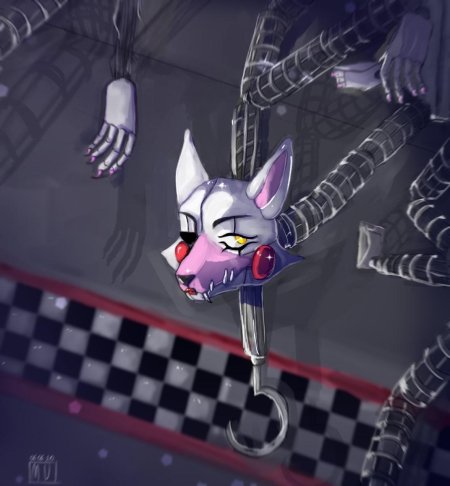 Мангл фнаф 3