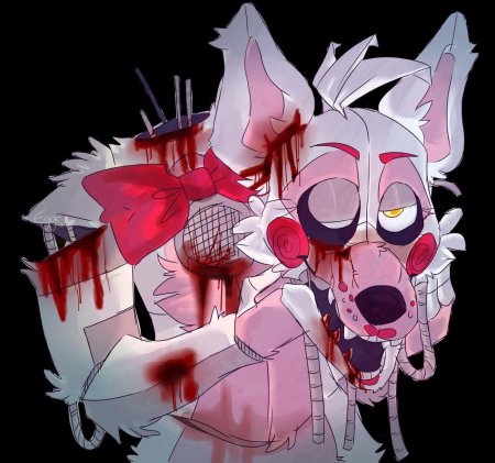 Мангл фнаф арт