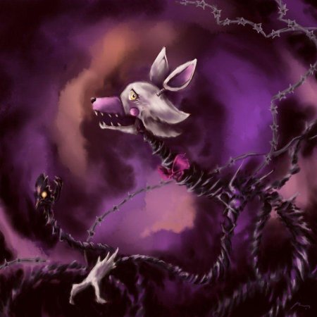 Мангл аниматроник страшная