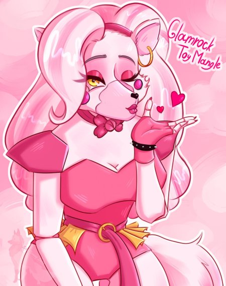 Глэм рок мангл