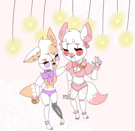 Фнаф мангл и лолбит