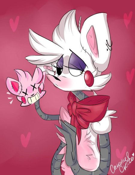 Фнаф мангл арт