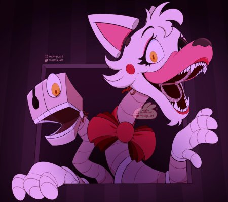 Five nights at freddy's мангл