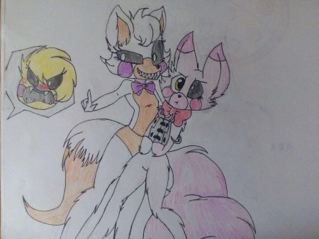 Фнаф мангл и лолбит