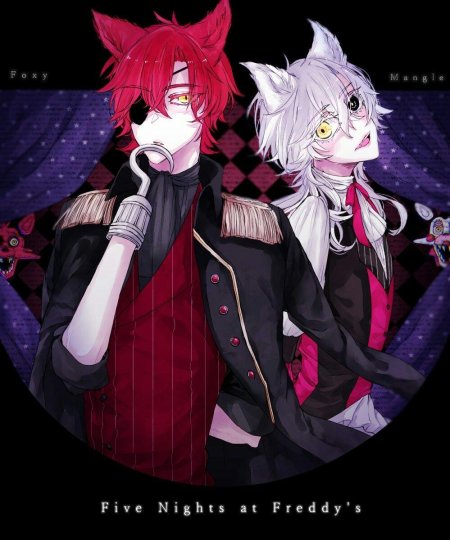 Мангл и фокси аниме