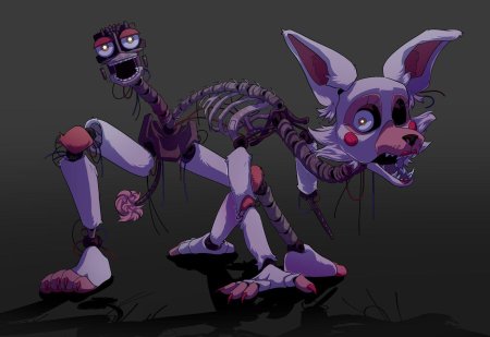 Фнаф кошмарный фокси и кошмарная мангл