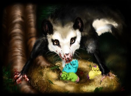 Злой опоссум