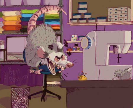 Опоссум антро арт