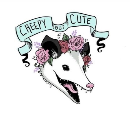 Стикеры опоссум