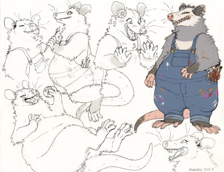 Персонажи фурри