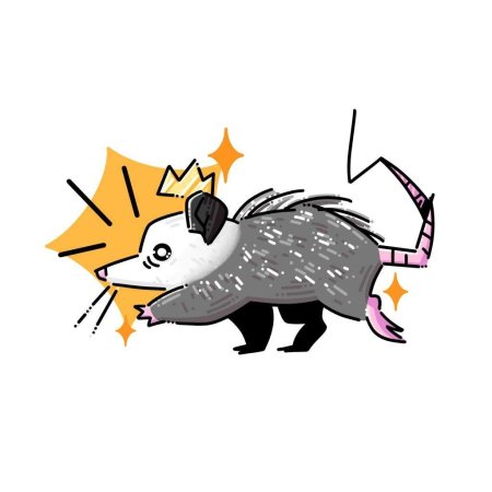 Osier forest опоссум