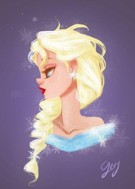 Эльза фан арты
