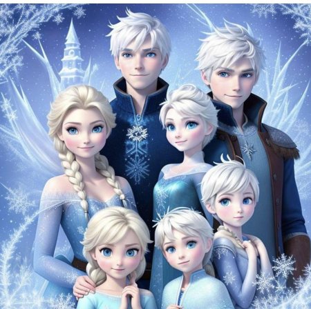 Холодное сердце эльза и джек