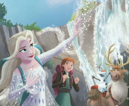 Пазлы холодное сердце элементов