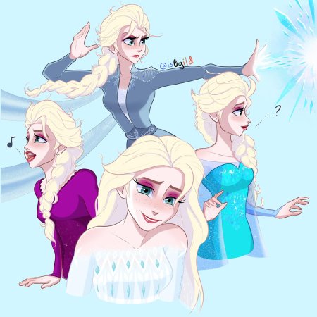 Эльза рапунцель