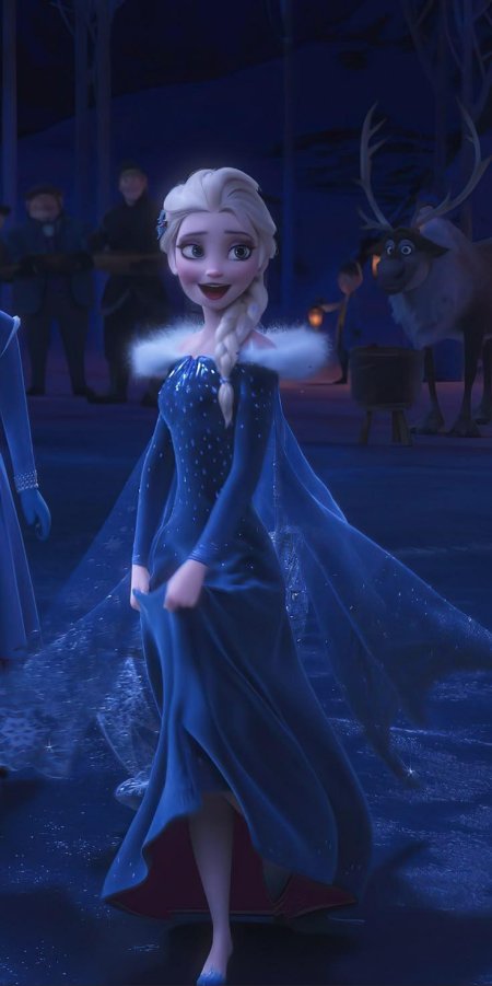 Олаф и холодное приключение эльза