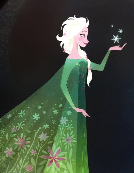 Эльза холодное торжество