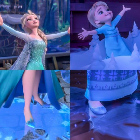 Эльза улыбается холодное сердце