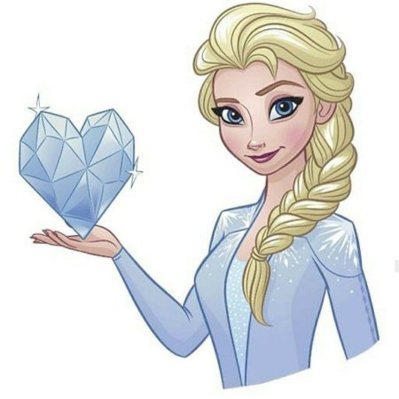 Эльза холодное сердце стикеры