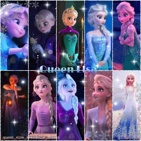 Алмазная мозаика эльза холодное сердце