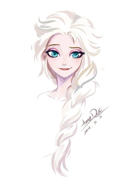 Эльза рисунки