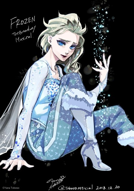 Современная эльза фроузен
