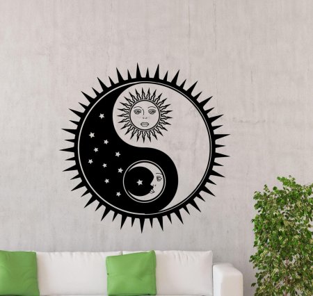 Sun moon инь янь