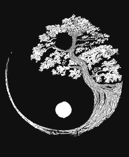 Дерево инь янь