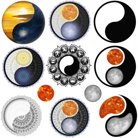 Знак инь янь