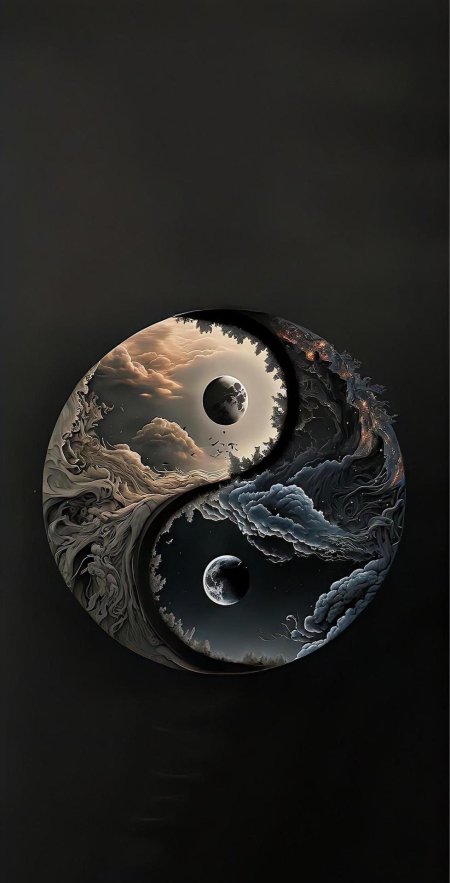 Картина по номерам инь янь