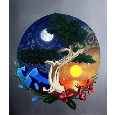 Гармония инь и ян живопись