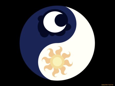 Инь янь солнце и луна