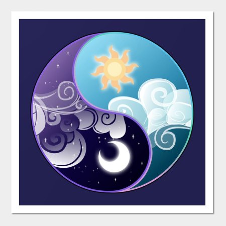 Инь янь солнце и луна