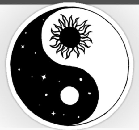Рисунки инь янь